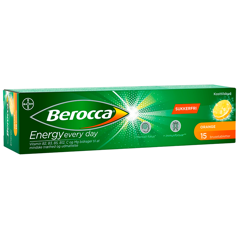 Berocca Energy Orange (15 brusetablet)