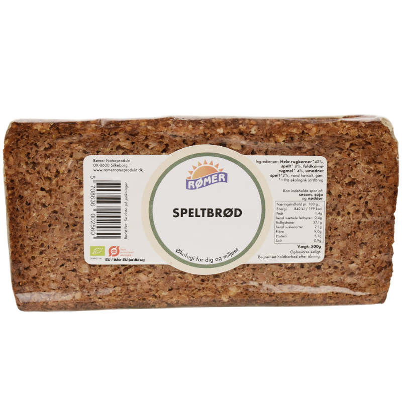 Rømer Spelt Brød Ø (500 g) Rømer Spelt Brød Ø (500 g)