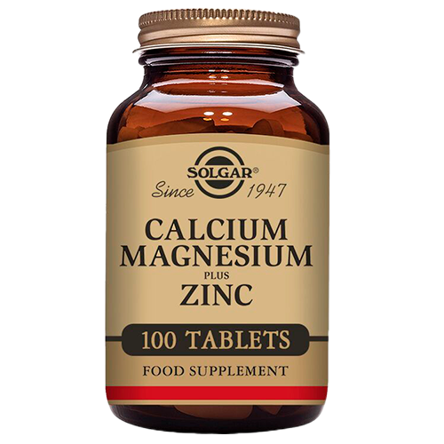 Solgar Calcium, Magnesium Plus Zink (100 tabl)