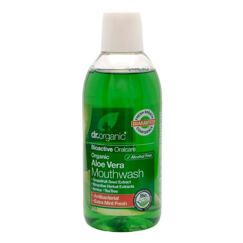 Dr. Organic Aloe Vera Mouthwash - 500 ml