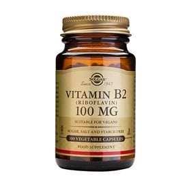 UDSALG Solgar Riboflavin Vitamin B2 100 mg (100 kaps) køb billig