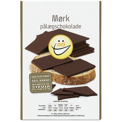 EASIS Mørk pålægschokolade