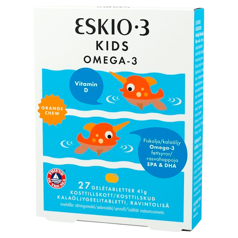 UDSALG Eskio 3 Kids Chew Gele Tyggetablet (27 tab) køb billig