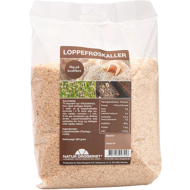 Natur Drogeriet Loppefrøskaller (450 gr)