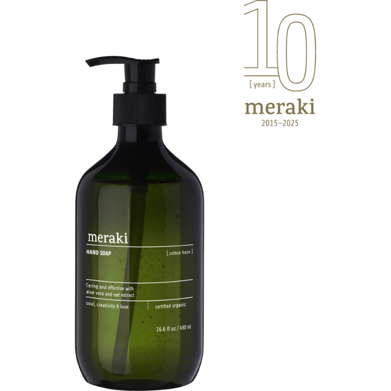 UDSALG Meraki Hand Soap Cotton Haze (490 ml) køb billig