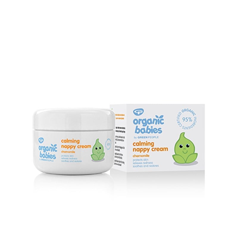 UDSALG GreenPeople Nappy Cream baby balm chamomille (50 ml) køb billig