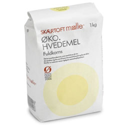 Skærtoft Mølle Hvedemel Fuldkorn Ø (1 kg)