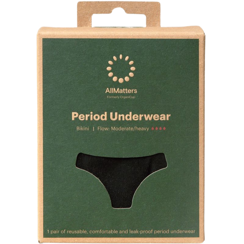 AllMatters Period Underwear Bikini Moderate/Heavy Size XXS (1 stk)