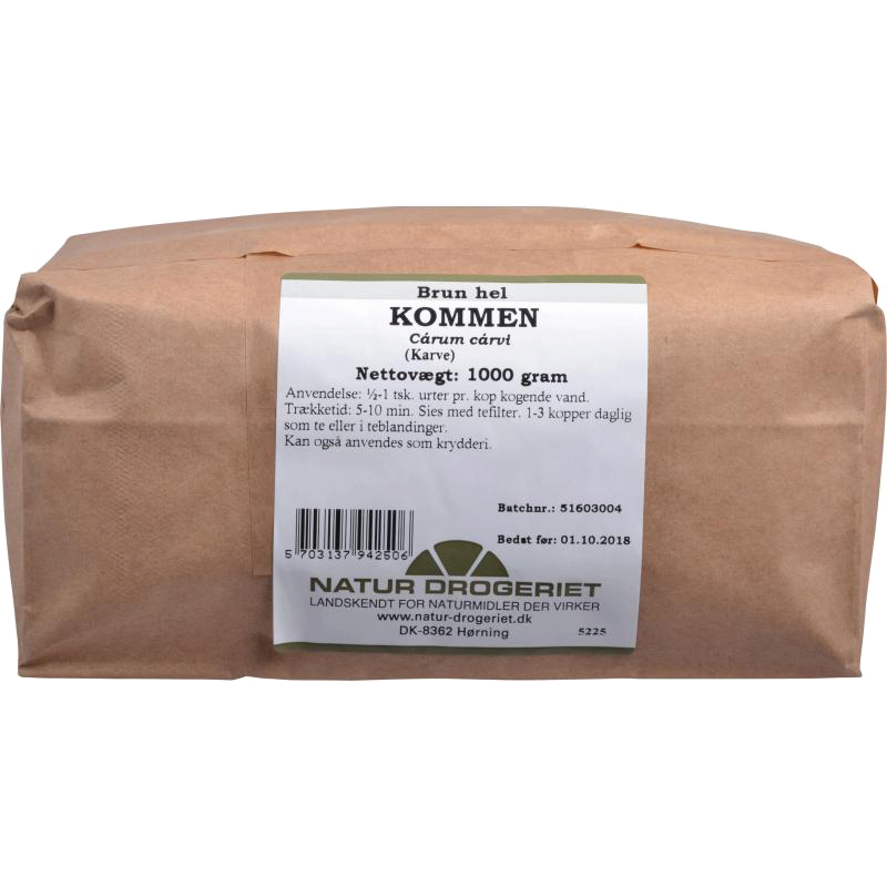 Natur Drogeriet Kommen Hel Brun (1000 gr)