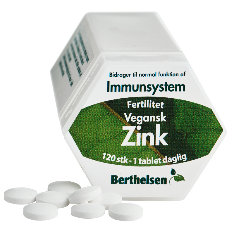 Berthelsen Zink 20 mg (120 tab)