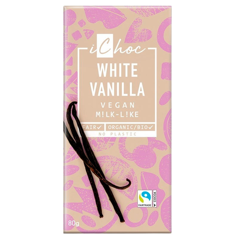 Ichoc White Vanilla Choco Ø (80 gram)