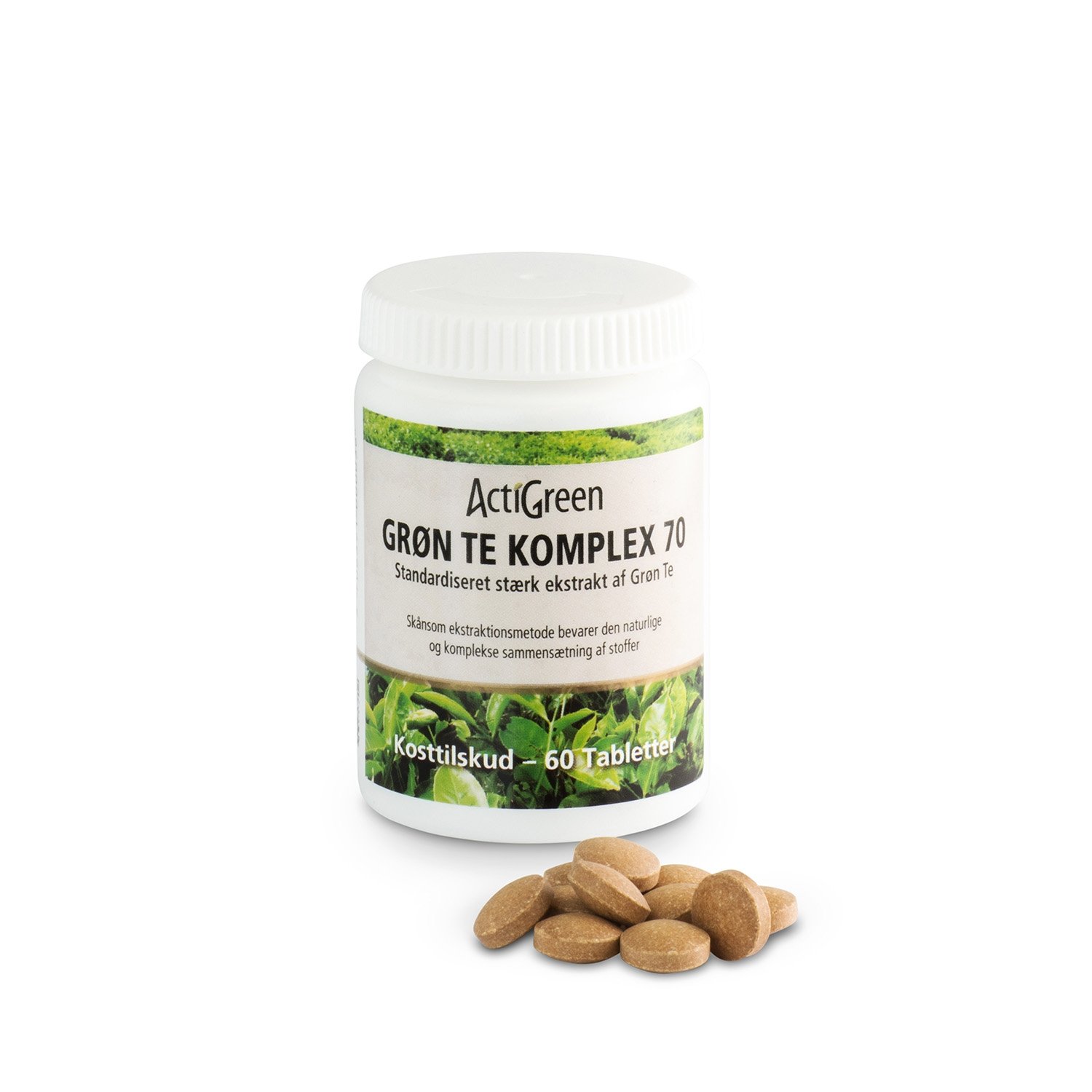 ActiGreen Grøn Te Komplex (60 tabletter)