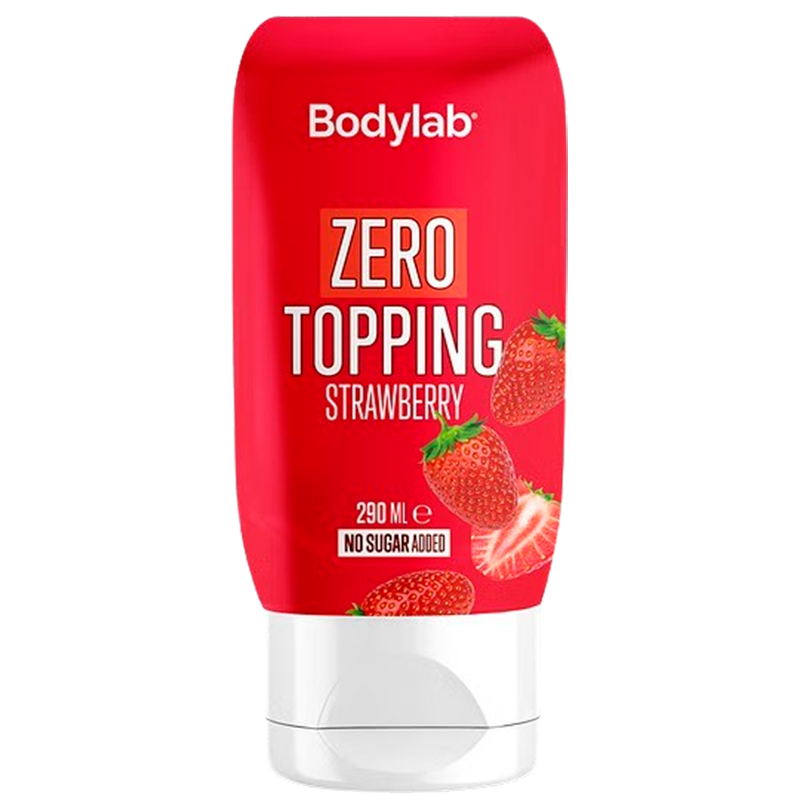 Bodylab Zero Topping - Jordbær (290 ml)