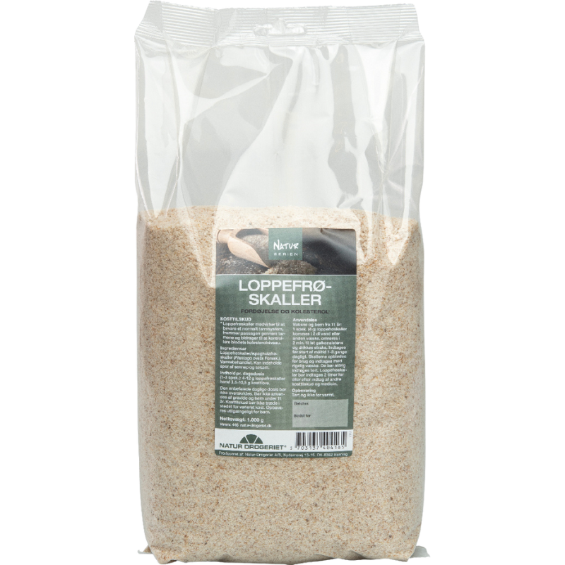UDSALG Natur Drogeriet Loppefrøskaller (1 kg) køb billig
