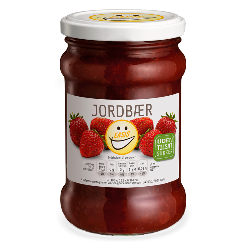 EASIS Jordbær Marmelade (285 g)