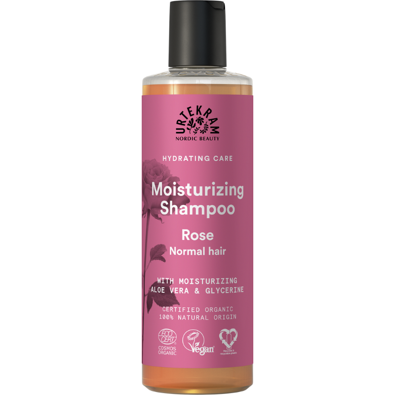 UDSALG Urtekram Shampoo Normalt Hår Rose Ø (250 ml) køb billig