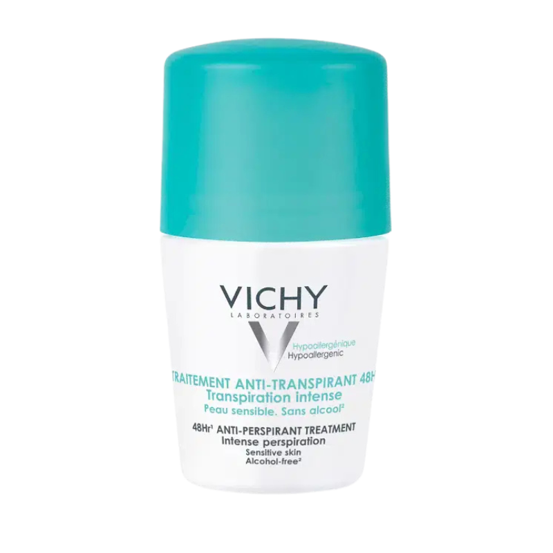 Tilbud Vichy Antiperspirant Deodorant Roll On 48H (50 ml) køb billig
