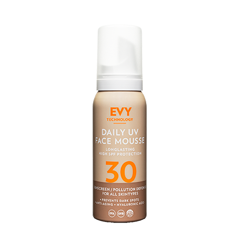 Tilbud EVY TECHNOLOGY Daily UV Face Mousse SPF30 (75 ml) køb billig