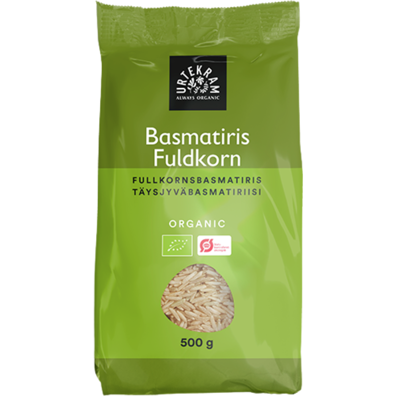 UDSALG Urtekram Fuldkorns Basmatiris Ø (500 gr) køb billig