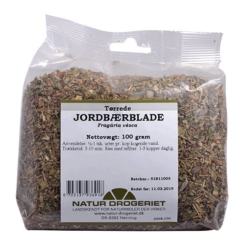 Natur Drogeriet Jordbærblade (100 gr)