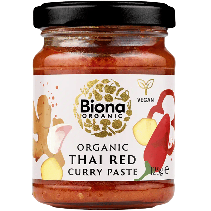 Biona Thai Red Curry Paste Ø (125 g)