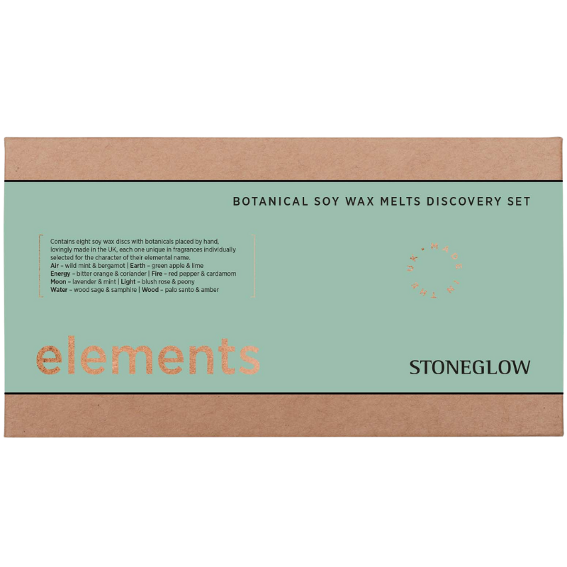 Ambience Stoneglow Vegansk Soja Duftvoks Discovery Set (8 stk)