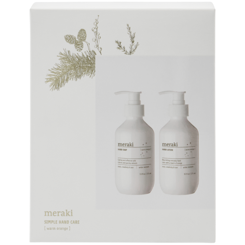 Tilbud Meraki Gaveæske Simple Hand Care Warm Orange (1 sæt) køb billig