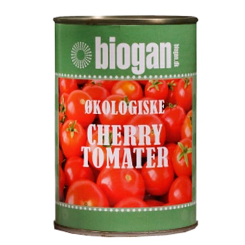 Biogan Cherry Tomater i Dåse Ø (400 g)