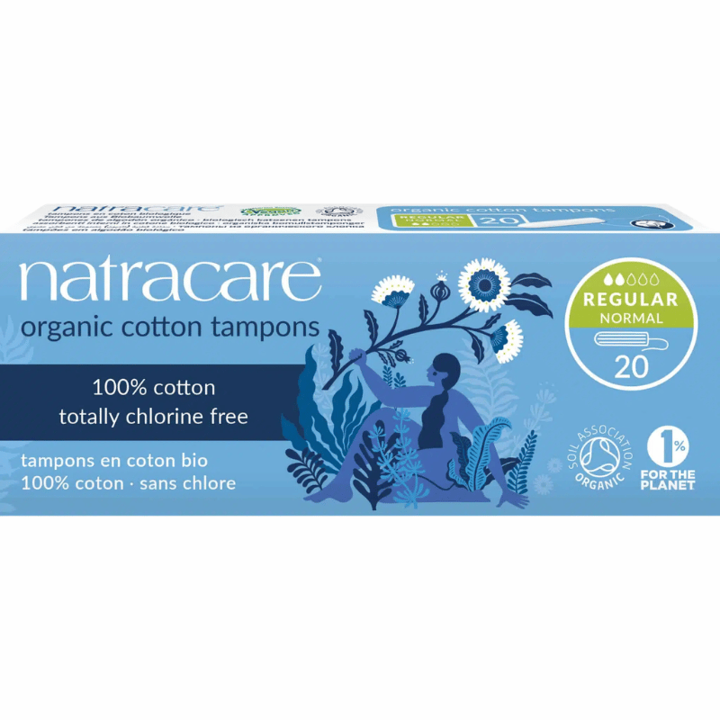 NatraCare Tampon U. Indføringshylster Regular (20 stk)