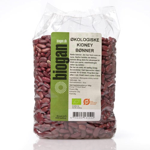 Biogan Kidney Bønner Ø (1 kg)