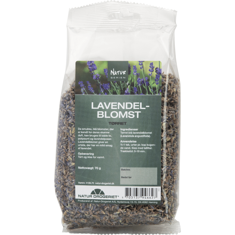 Natur Drogeriet Lavendelblomst blå (70 gr)