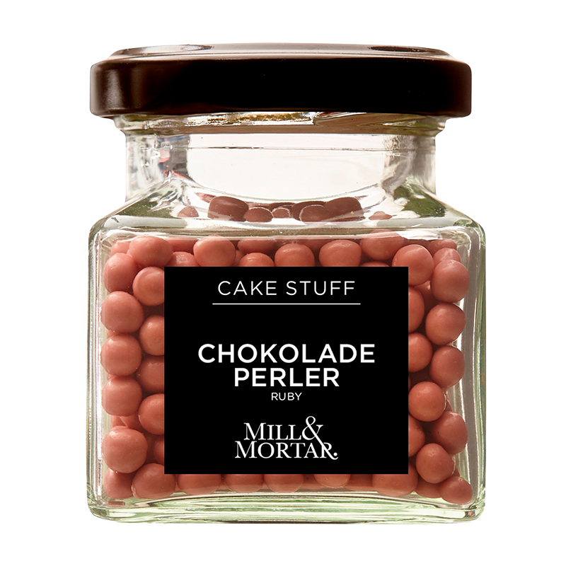 Mill & Mortar Chokolade Perler RUBY (45 g)