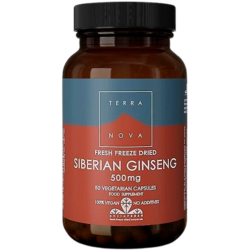 UDSALG Terranova Siberian Ginseng (50 kaps) køb billig