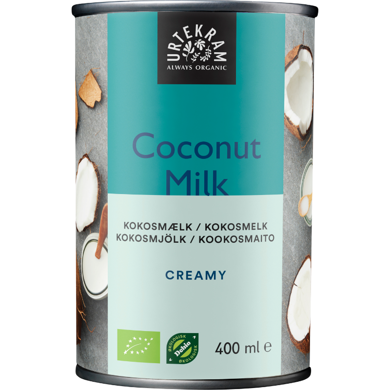 UDSALG Urtekram Coconut milk Ø (400 ml) køb billig