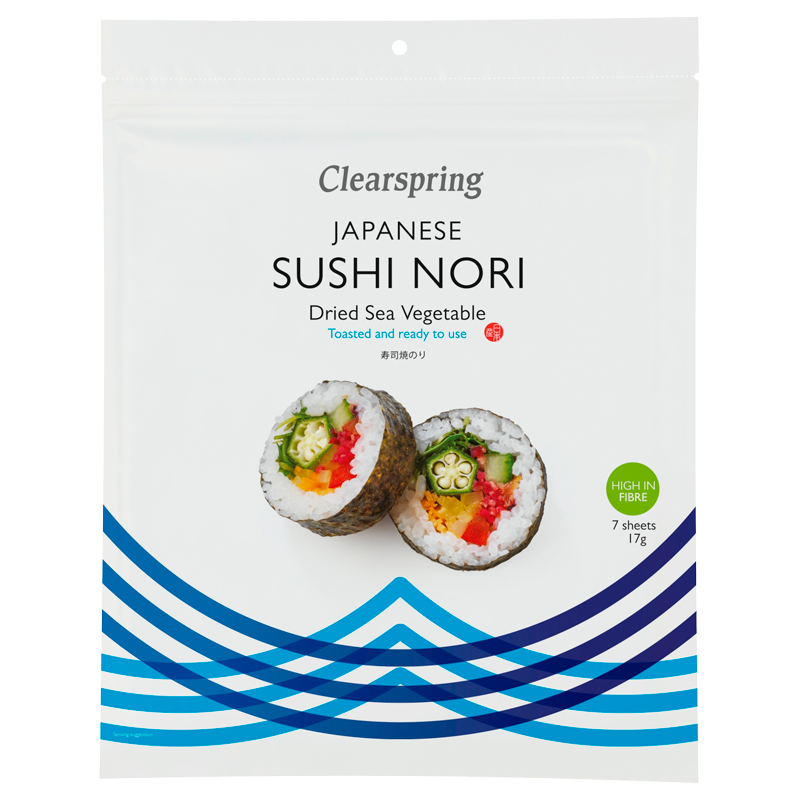 Nori Sushi Plader - ristet - 17 gram