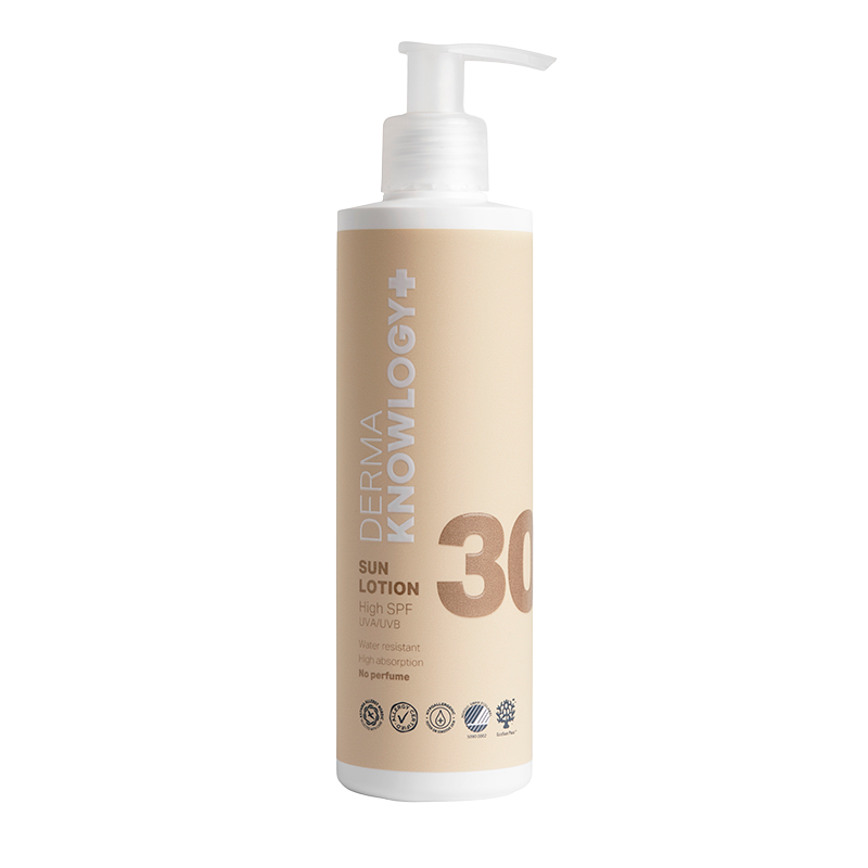 UDSALG DermaKnowlogy Sun Lotion SPF30 (200 ml) køb billig