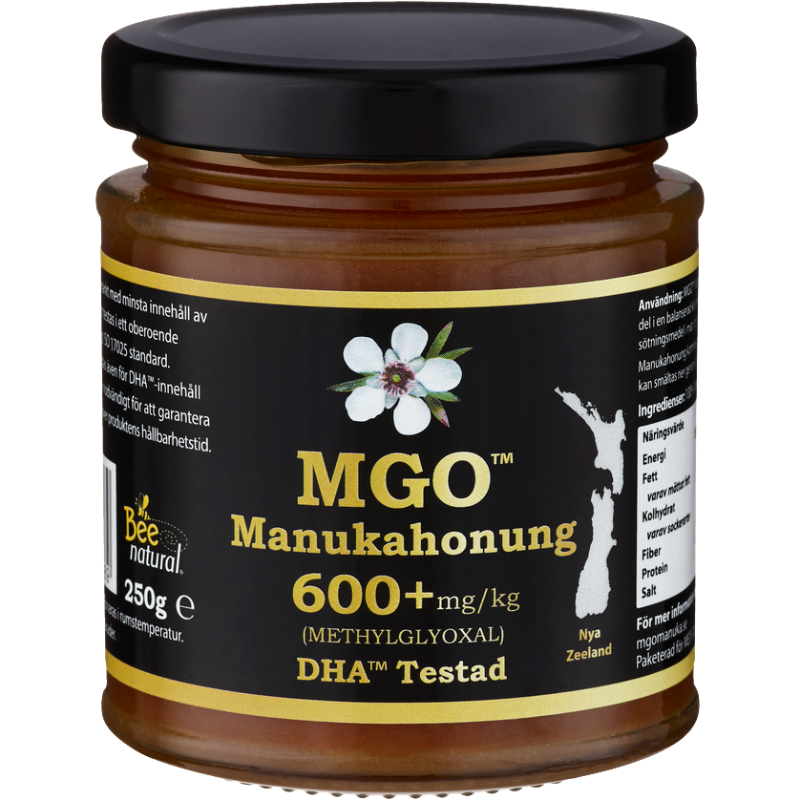 MGO Manuka Honning 600+ (250 g)