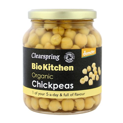 Clearspring Kikærter biodynamisk Ø (360 g)