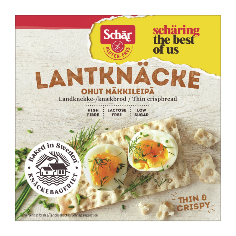Schär Land Knækbrød Glutenfri (230 g)