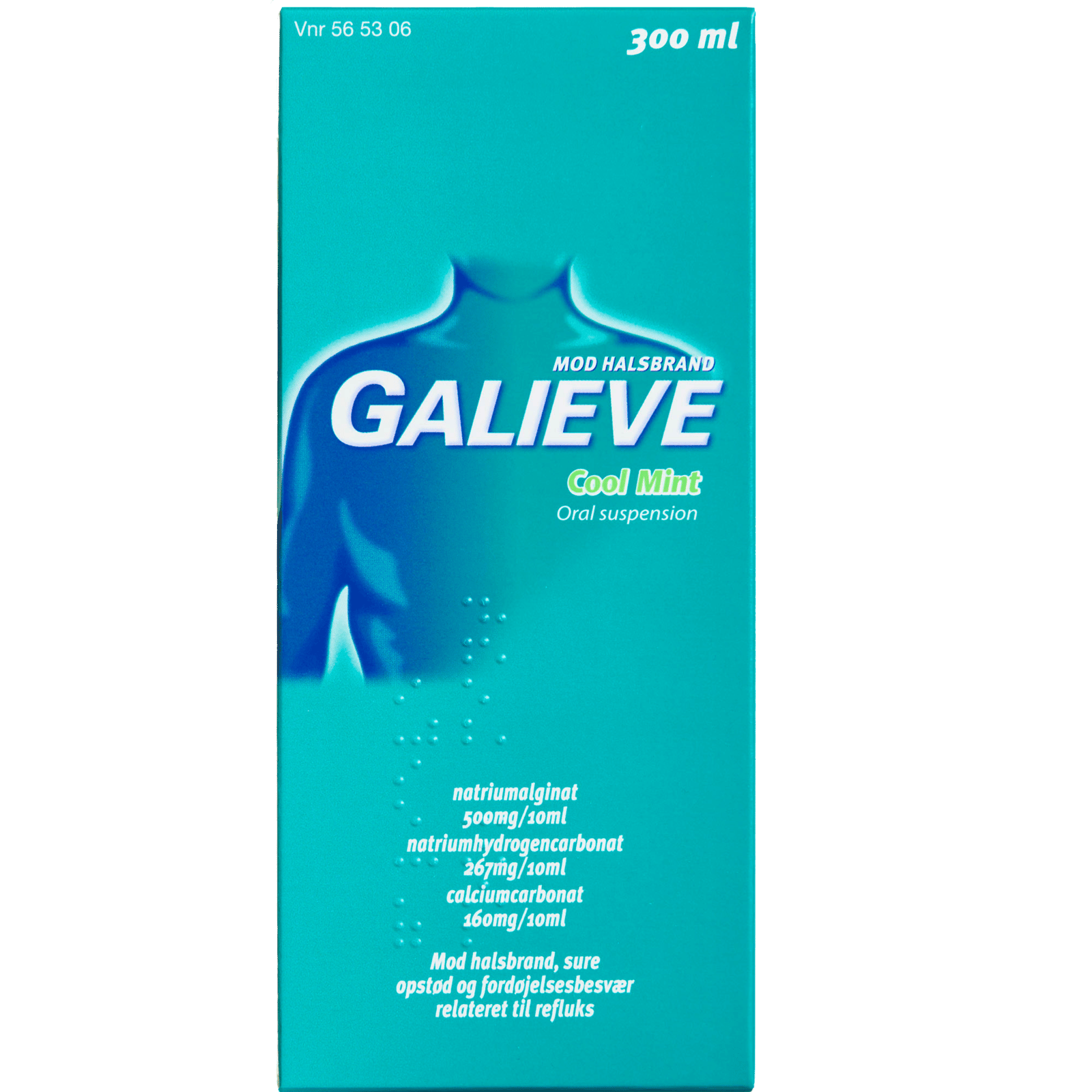 Galieve Cool Mint Oral Suspension (300 ml)