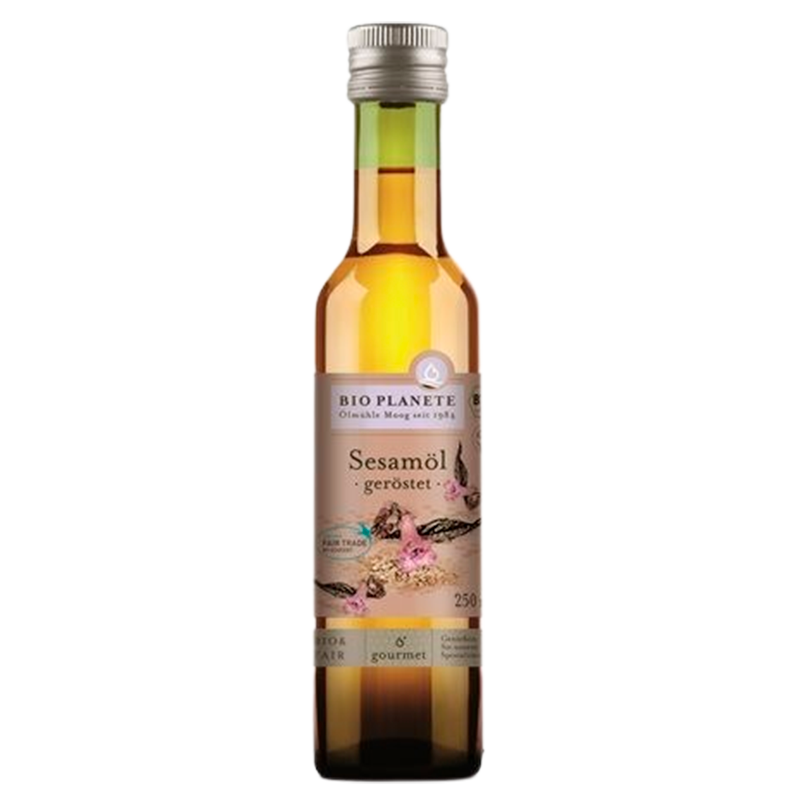 Biogan Sesamolie Ristet Ø Vegan (250 ml)