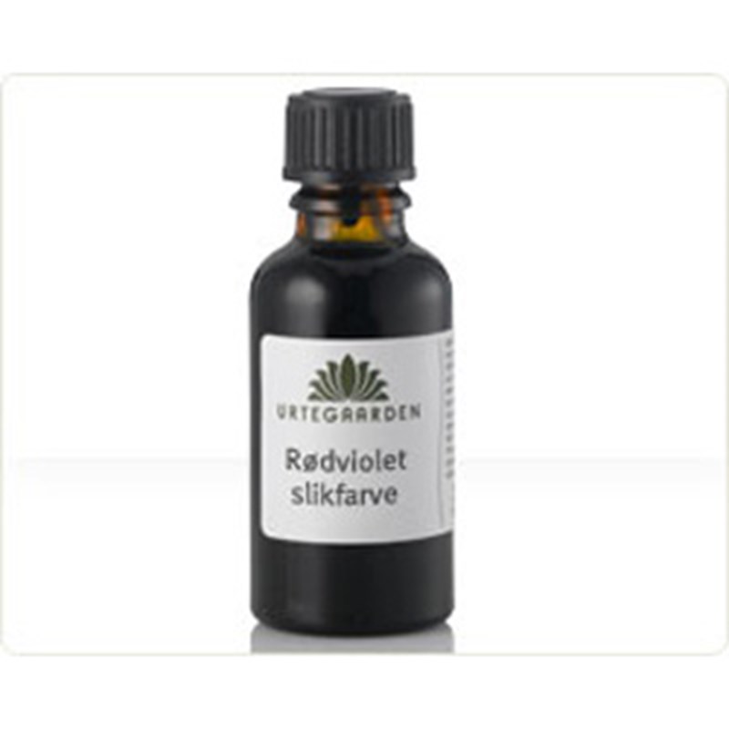 Urtegaarden Rødviolet Slikfarve (10 ml)