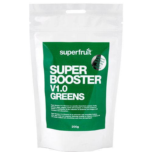 UDSALG Superfruit Super Booster V1.0 Greens Pulver (200 g) køb billig