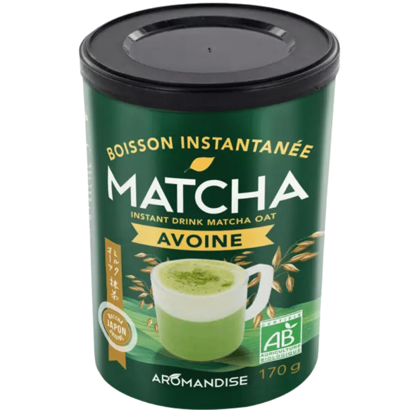 Aromandise Matcha Instant Latte Havre Ø (170 g)