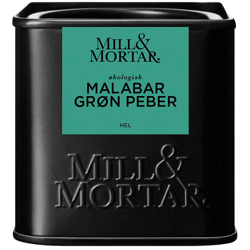 Mill & Mortar Malabar Grøn Peber Ø (25 g)