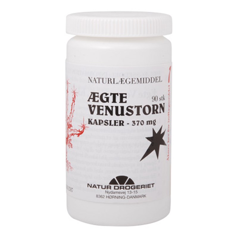 Natur Drogeriet Ægte Venustorn 370 mg (90 kapsler)