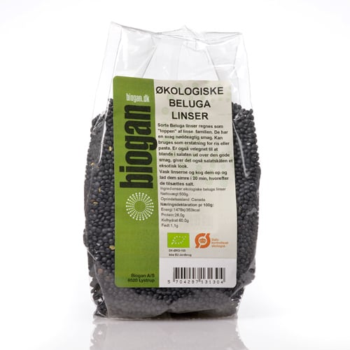 Biogan Beluga Linser Italienske Ø (500 gr)