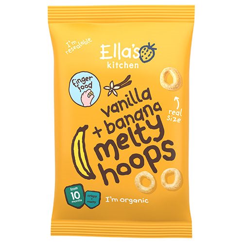 Ellas Kitchen Babysnack vanilie og banan Ø 10 mdr.