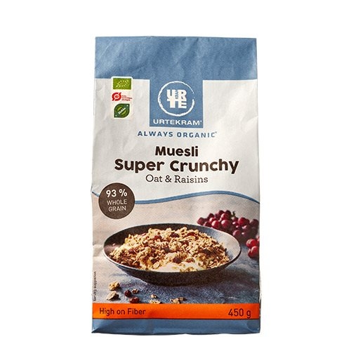 Urtekram - Mysli Super Crunch Ø (450g)