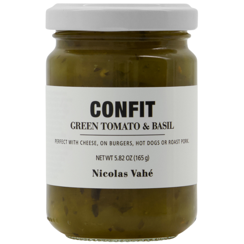 Nicolas Vahé Confit Green Tomato & Basil (165 g) Nicolas Vahé Confit Green Tomato & Basil (165 g)